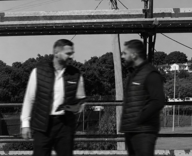 Raland directors in discussion on site